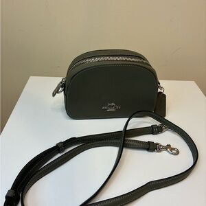 Coach Green Mini Serena Crossbody Bag Green Olive